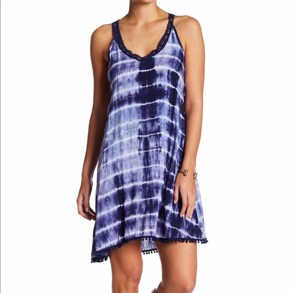 Angie tie dye fun summer dress